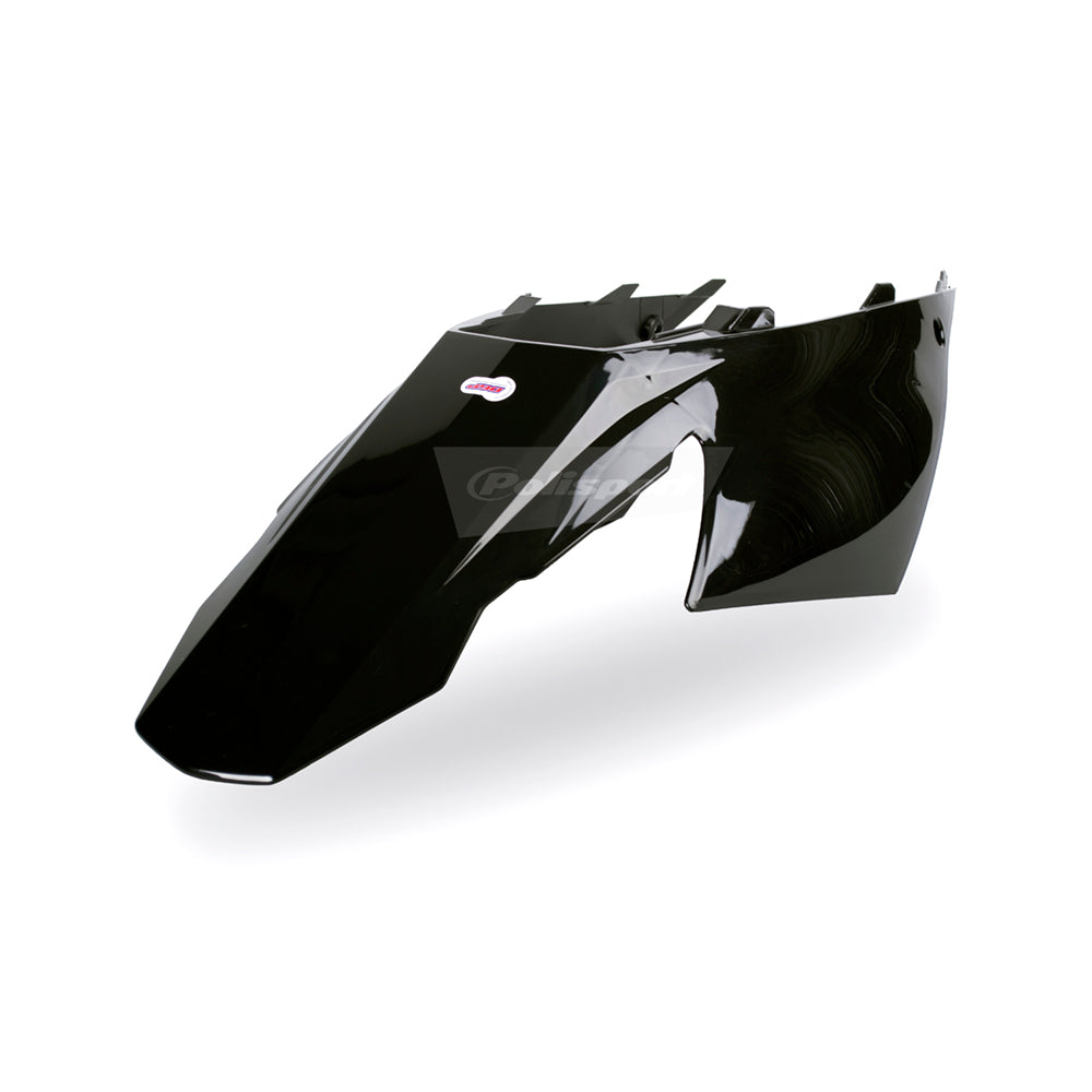 Polisport Rear Fender/Polisport Side Panels GAS GAS EC125-450 07-09 Black