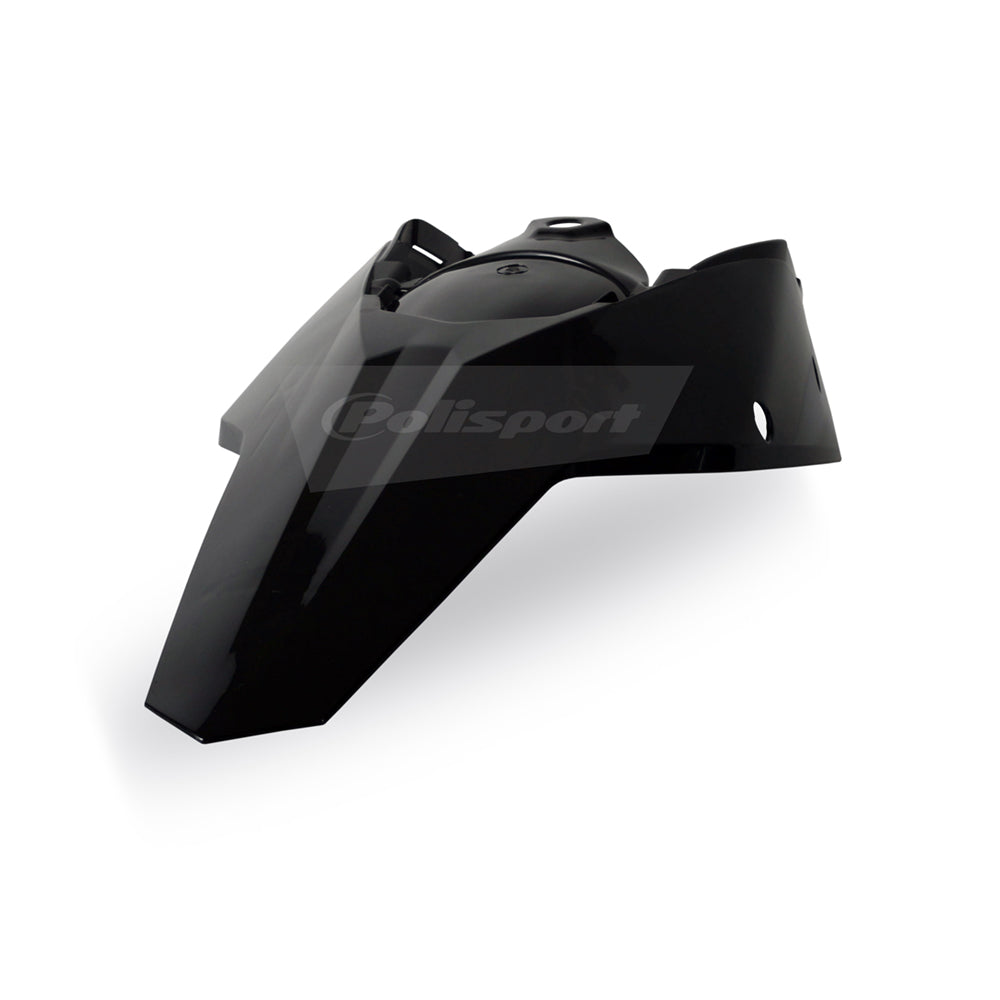 Polisport Rear Fender/Polisport Side Panels KTM SX 07-10, EXC 08-11 Black