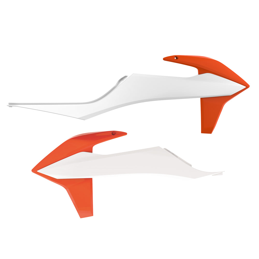 Polisport Rad Scoops KTM SX/SX-F/XC-F 19-22, EXC/EXC-F/XC-W 20-23 Orange/White