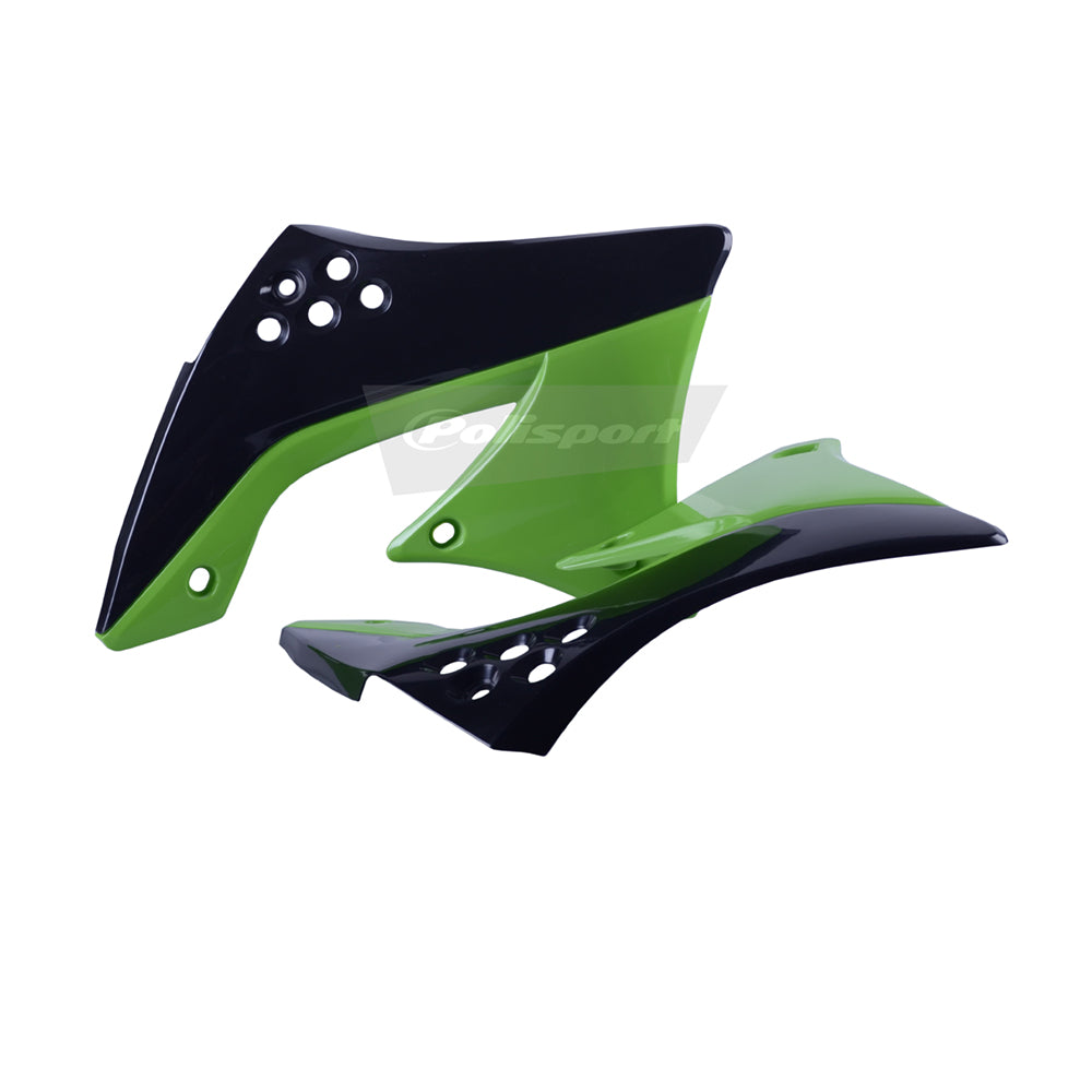Polisport Rad Scoops KAWASAKI KX450F 09-11 Black/Green