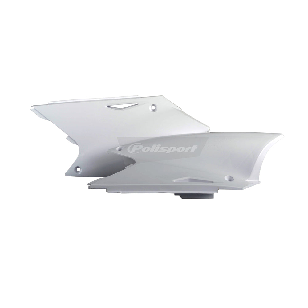 Polisport Side Panels KAWASAKI/SUZUKI KX250F 04-05, RM-Z250 04-06 White