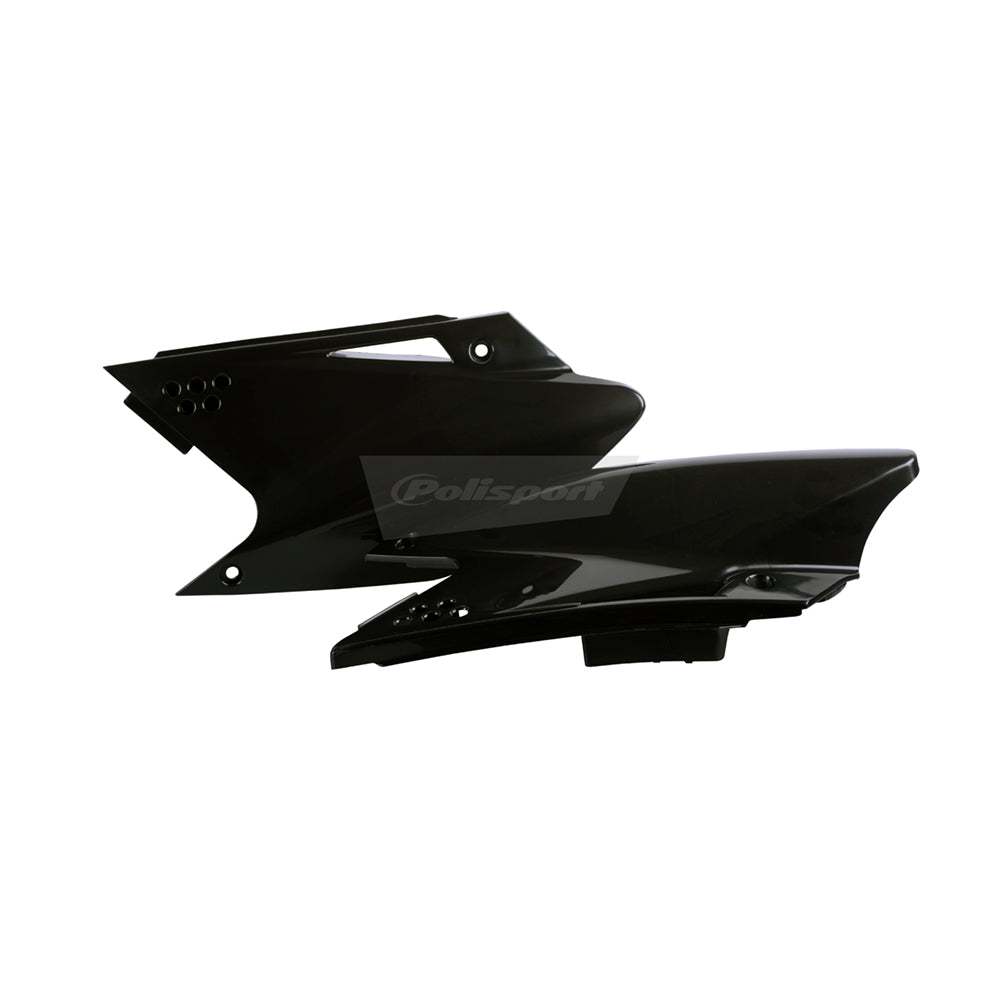 Polisport Side Panels KAWASAKI KX250F 06-08 Black