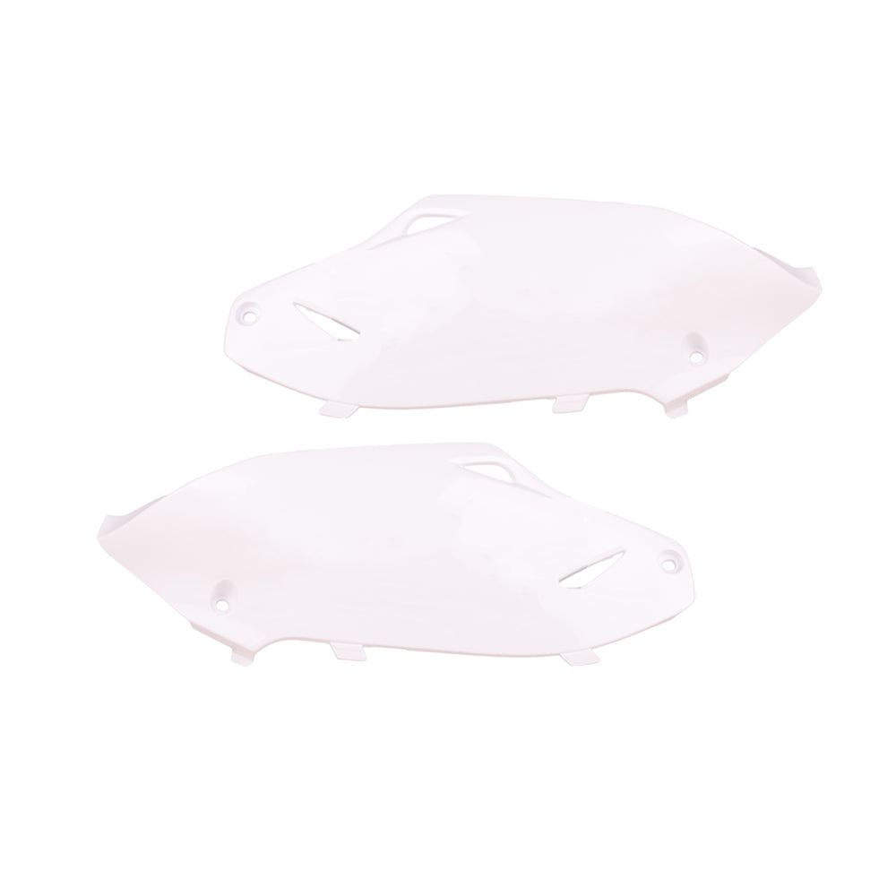 Polisport Side Panels KAWASAKI KX250F 13-16, KX450F 12-15 White