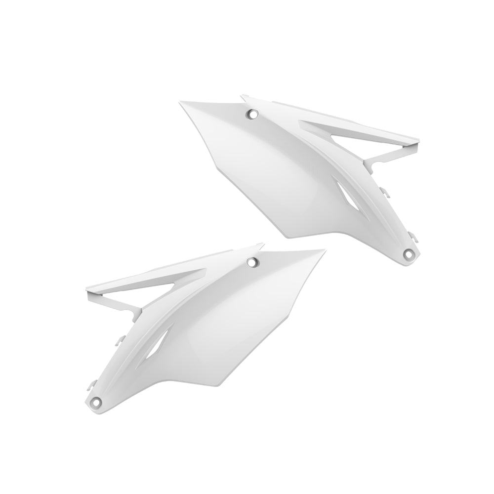 Polisport Side Panels KAWASAKI KX250F 17-20, KX450F 16-18 White