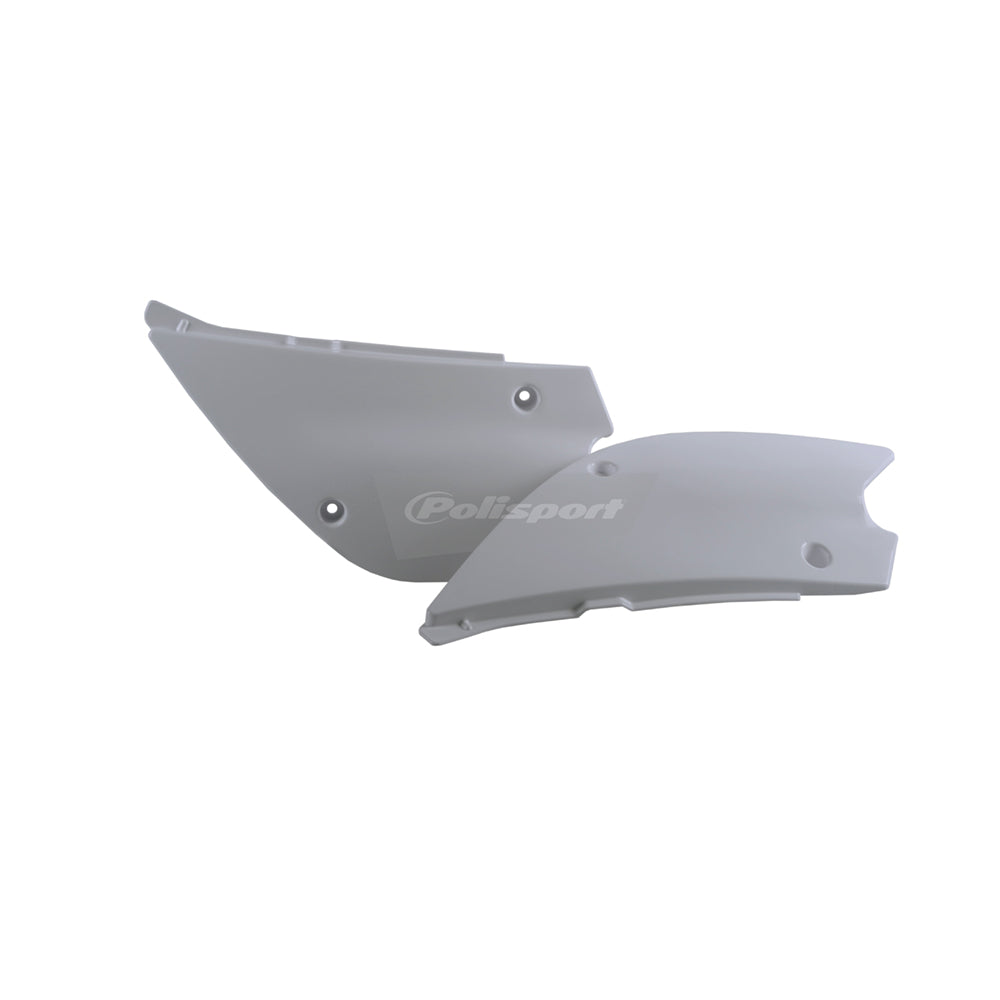 Polisport Side Panels KAWASAKI/SUZUKI KX85/100 98-13, RM100 03-08 White