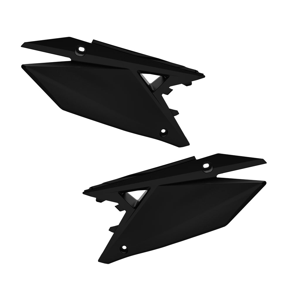Polisport Side Panels SUZUKI RM-Z250 19-23, RM-Z450 18-23 Black