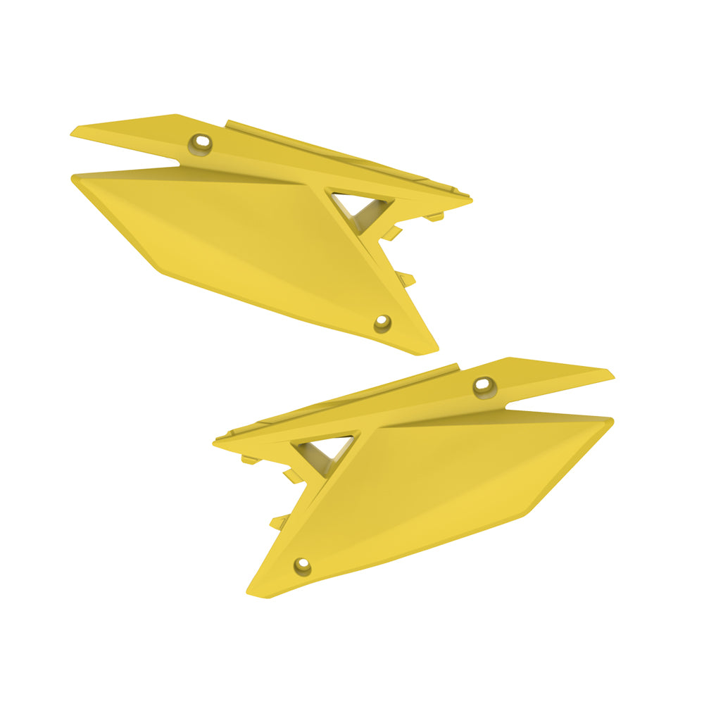 Polisport Side Panels SUZUKI RM-Z250 19-23, RM-Z450 18-23 Yellow