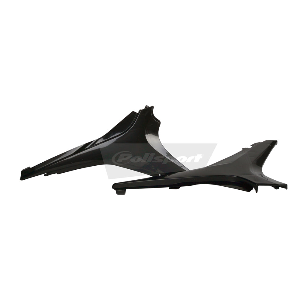 Polisport Side Panels UPPER / AIRBOX COVER HONDA CRF250R 10-13, CRF450R 09-12 Black
