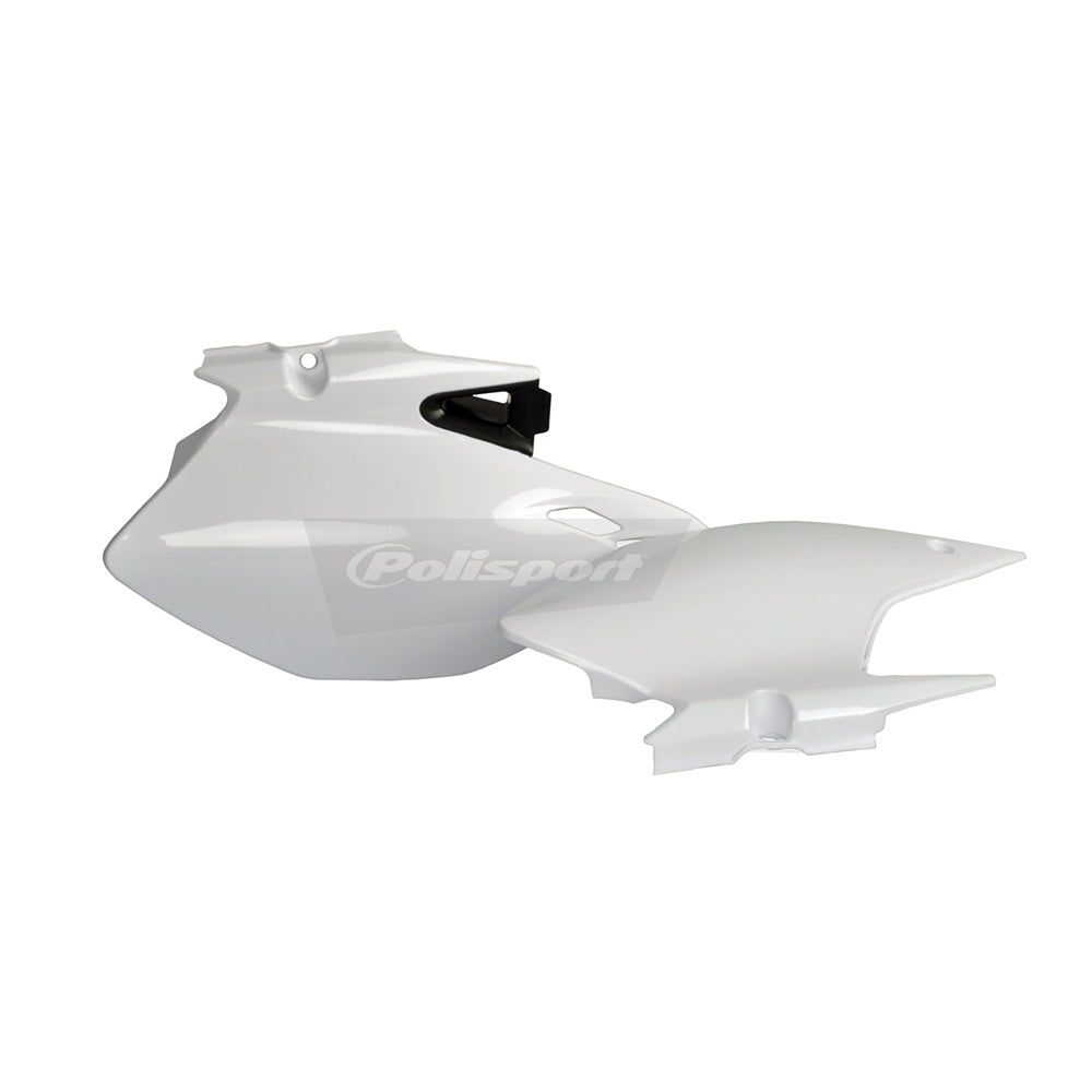 Polisport Side Panels YAMAHA WR250F 07-14 WR450F 07-11 White