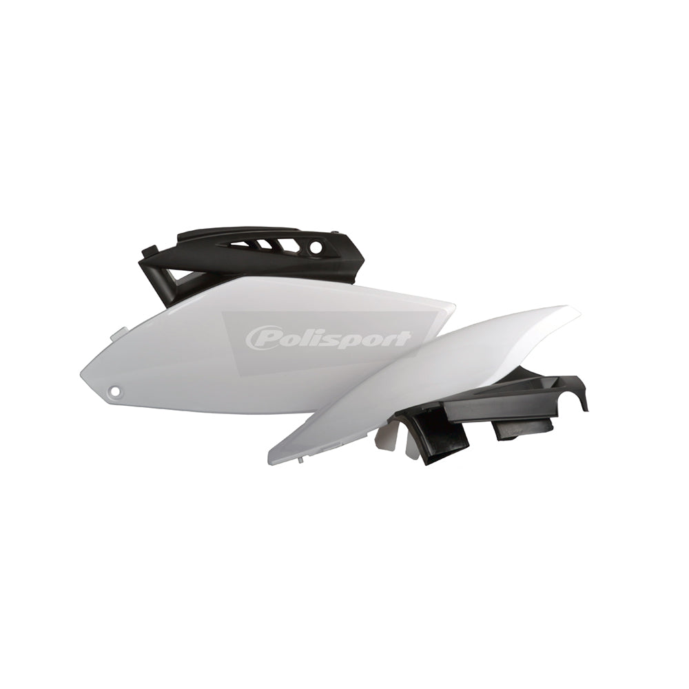 Polisport Side Panels YAMAHA YZ250F 10-13 Black/White