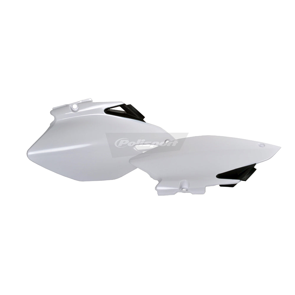 Polisport Side Panels YAMAHA YZ250F/450F 06-09 White