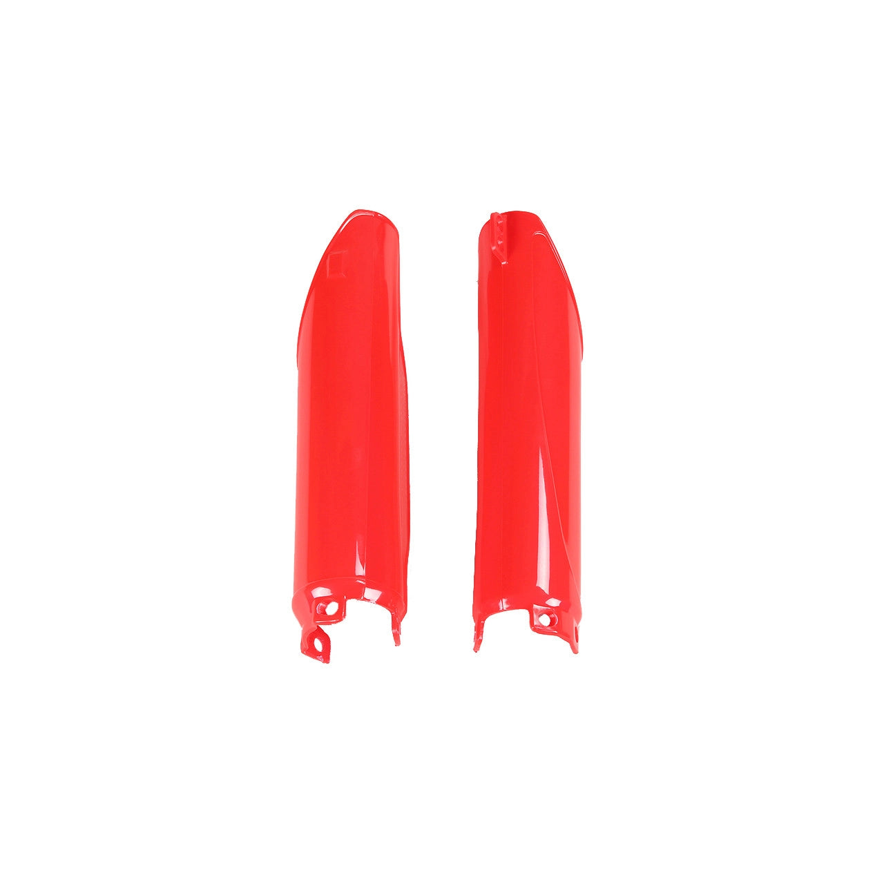 UFO Fork Guards Red Honda CR125/250/500 91-07 CRF250 04-13 CRF450 02-08