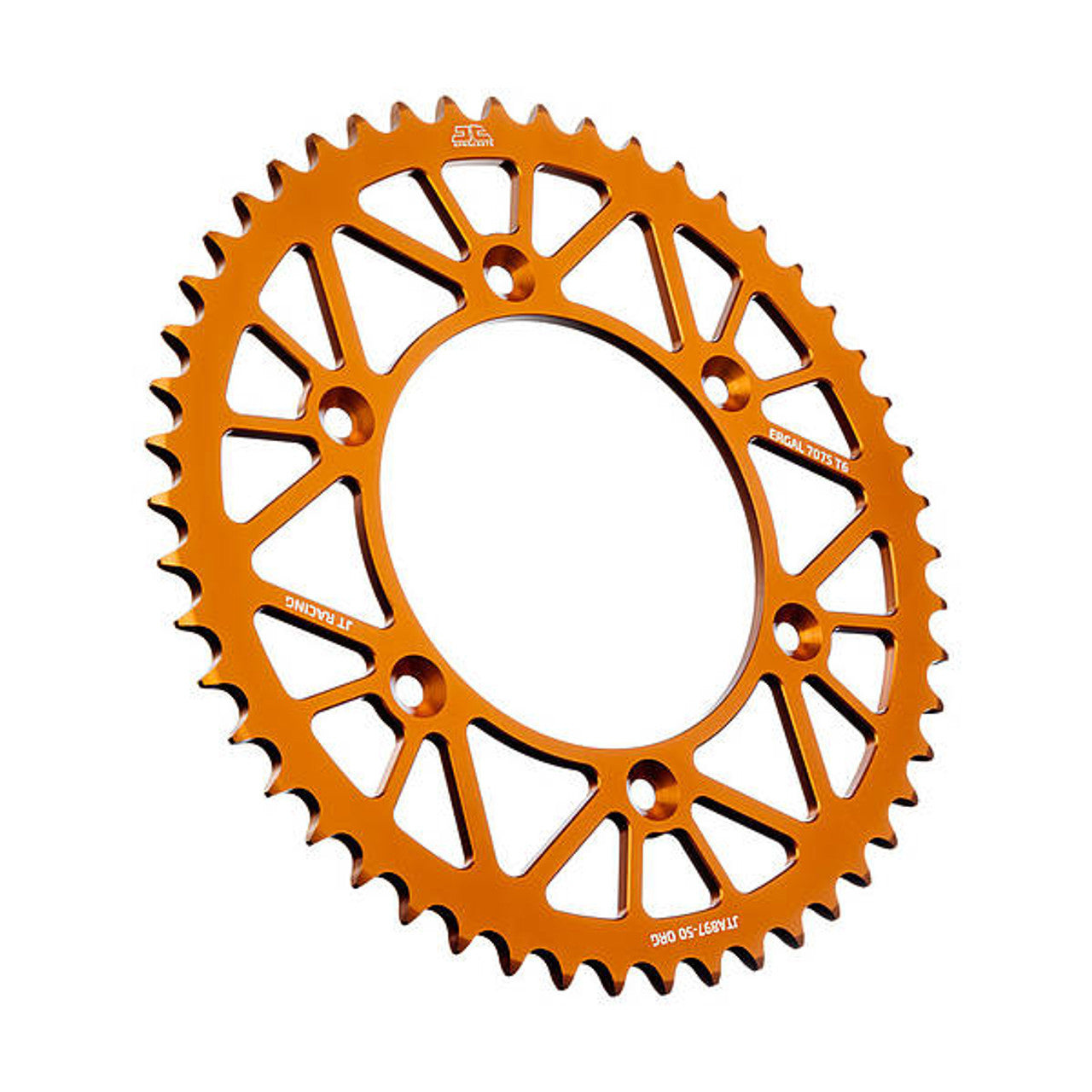 JT Aluminium Rear Sprocket KTM SX 85 Husky TC 85 Orange