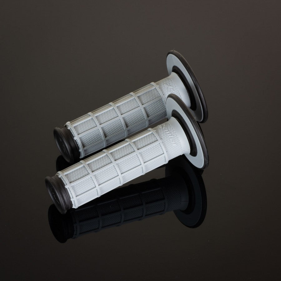 Renthal Grips MX Dual Compound Full Waffle Grey/Black
