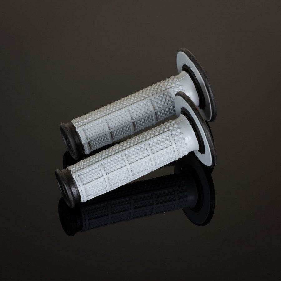 Renthal Grips MX Dual Compound Tapered Half Waffle Grey