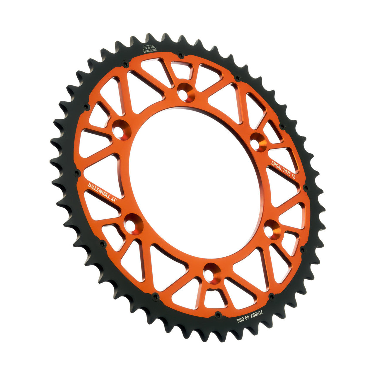 JT Twinstar Rear Sprocket KTM SX/SXF EXC/EXC-F Husky TC/FC TE/FE Orange