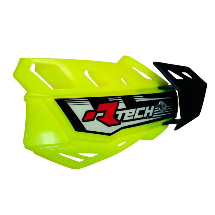 Rtech FLX Handguards with Fitting Kit Neon Yellow