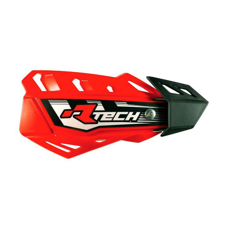 Rtech FLX Handguards with Fitting Kit Red