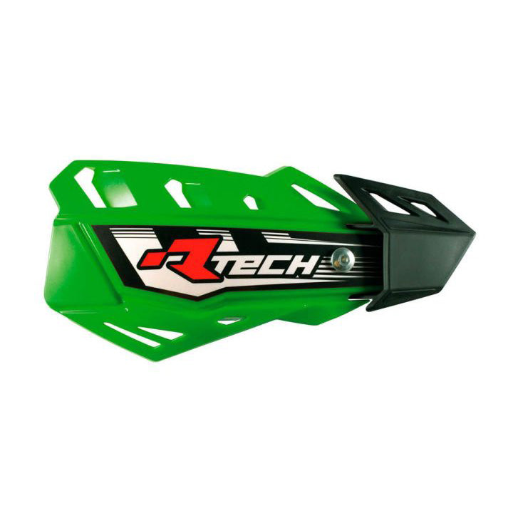 Rtech Handguards FLX With Mounting Kit KX Green