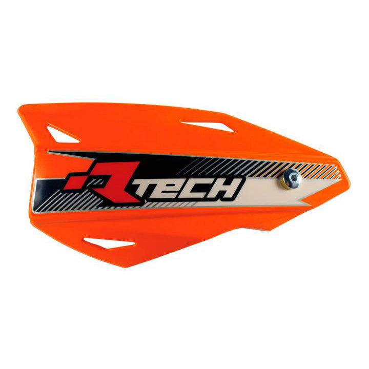 Rtech Vertigo Handguards with Fitting Kit Orange