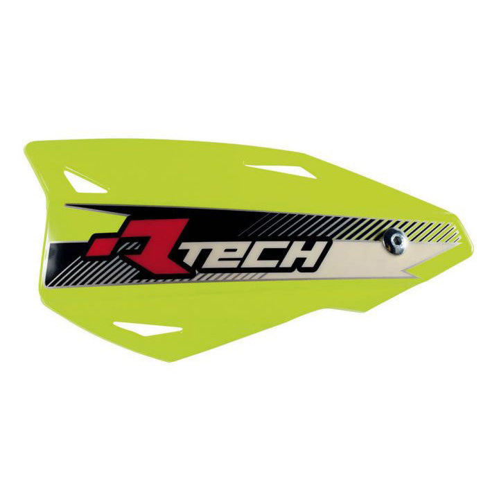 Rtech Vertigo Handguards with Fitting Kit Neon Yellow