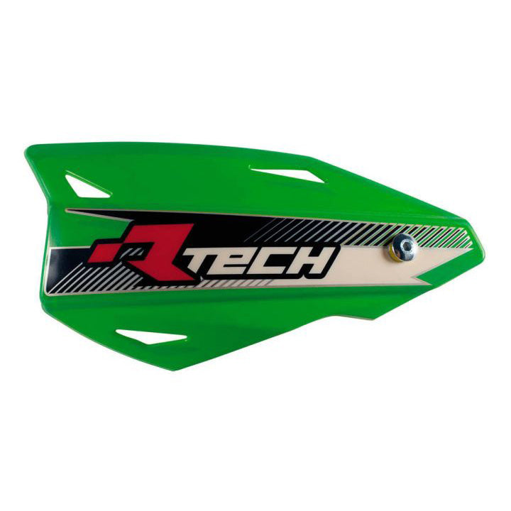 Rtech Vertigo Handguards with Fitting Kit Green