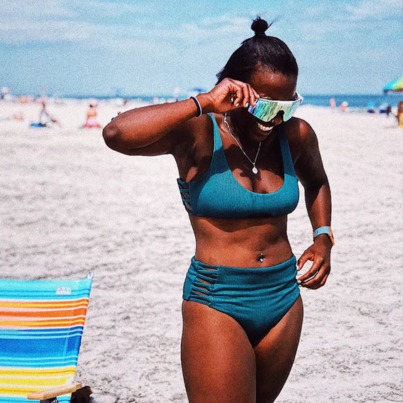 Pit Viper The Miami Nights Double Wide Sunglasses