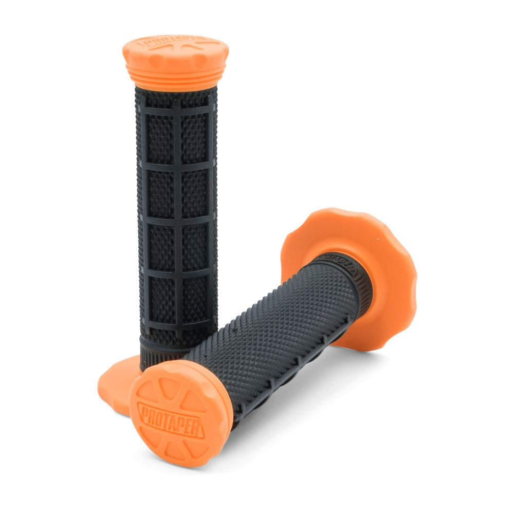Pro Taper Micro Grips 1/3 Waffle Black/Orange