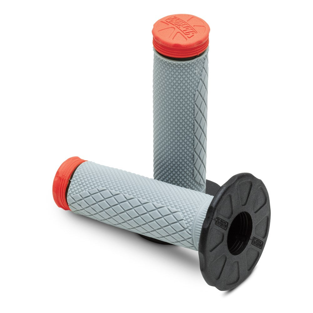 Pro Taper Grips MX Tri Density Full Diamond Red