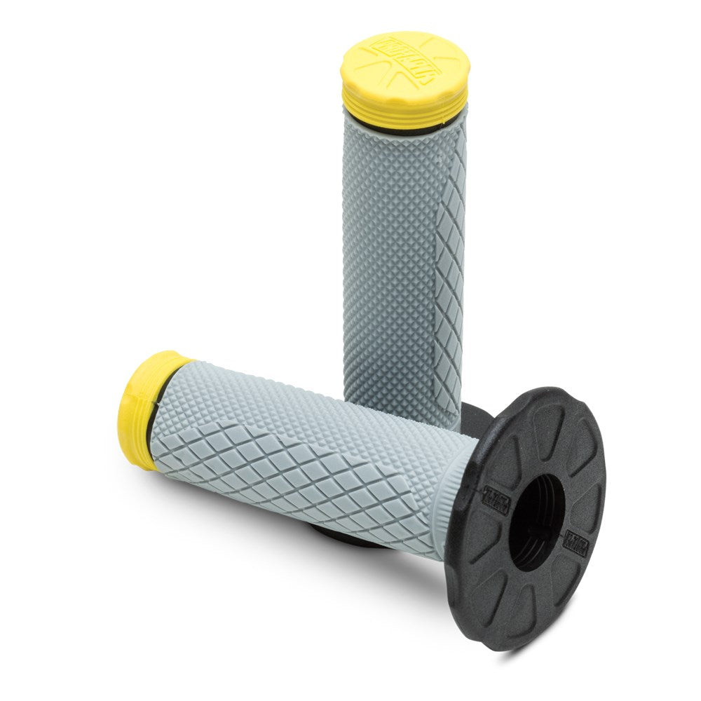 Pro Taper Grips MX Tri Density Full Diamond Yellow