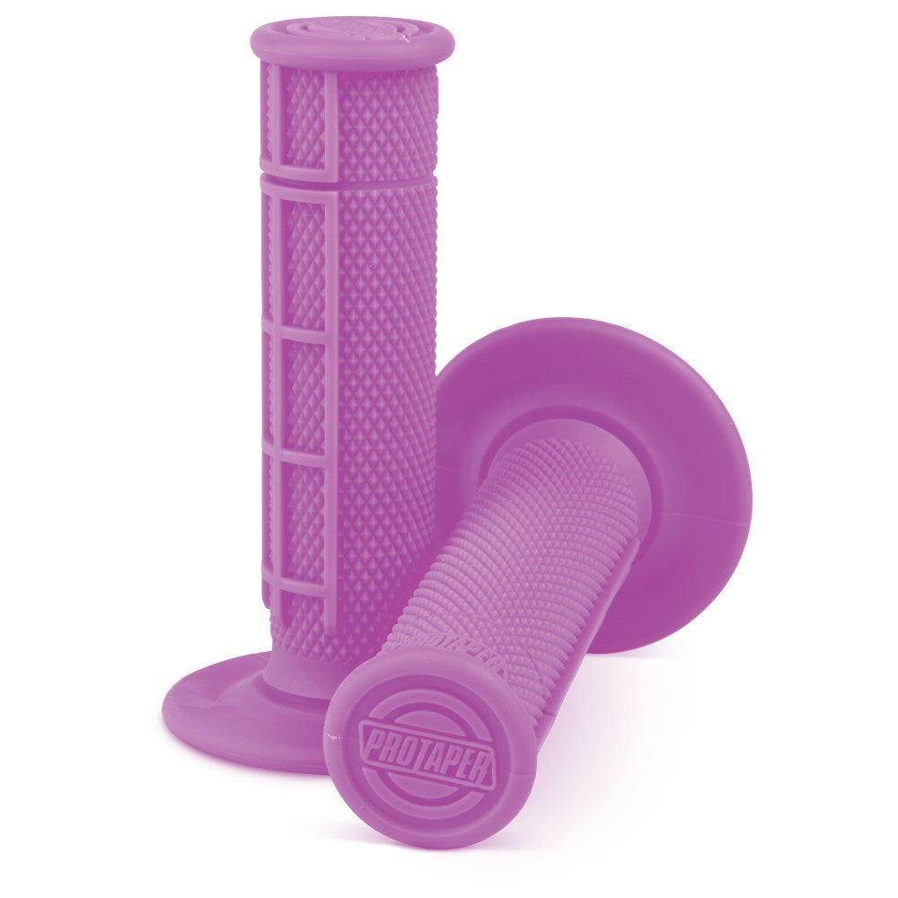 Pro Taper Grips Single Density Half Waffle Purple