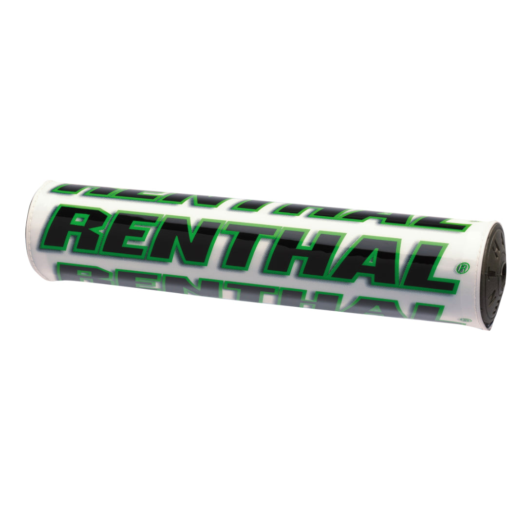 Renthal SX Bar Pad 10" White/Green