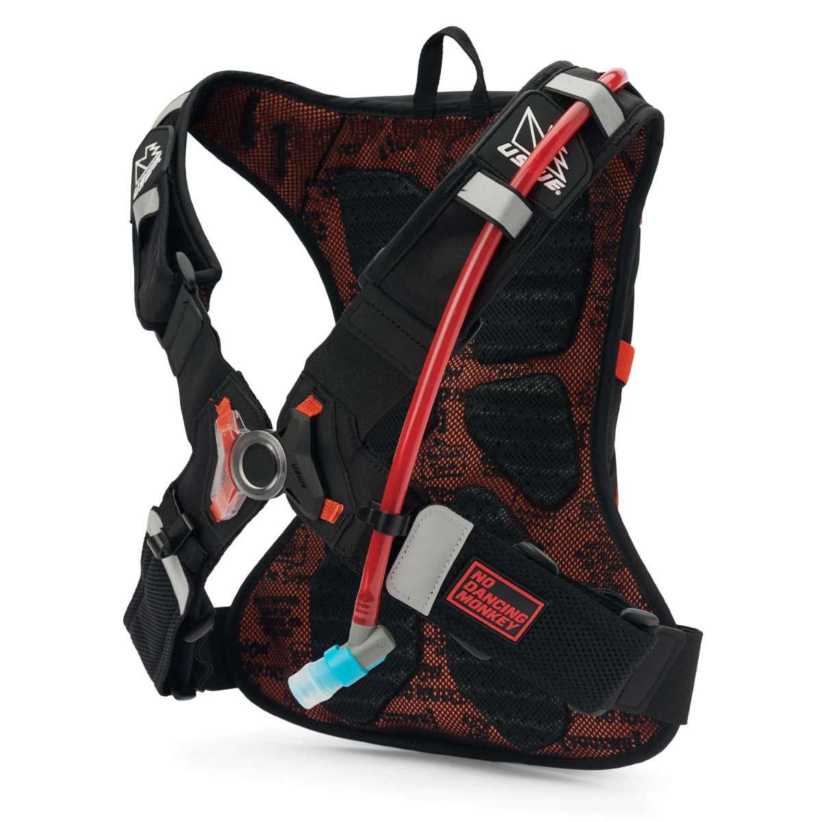USWE RAW 4 Hydration Backpack Black Orange – With 3 Litre Bladder