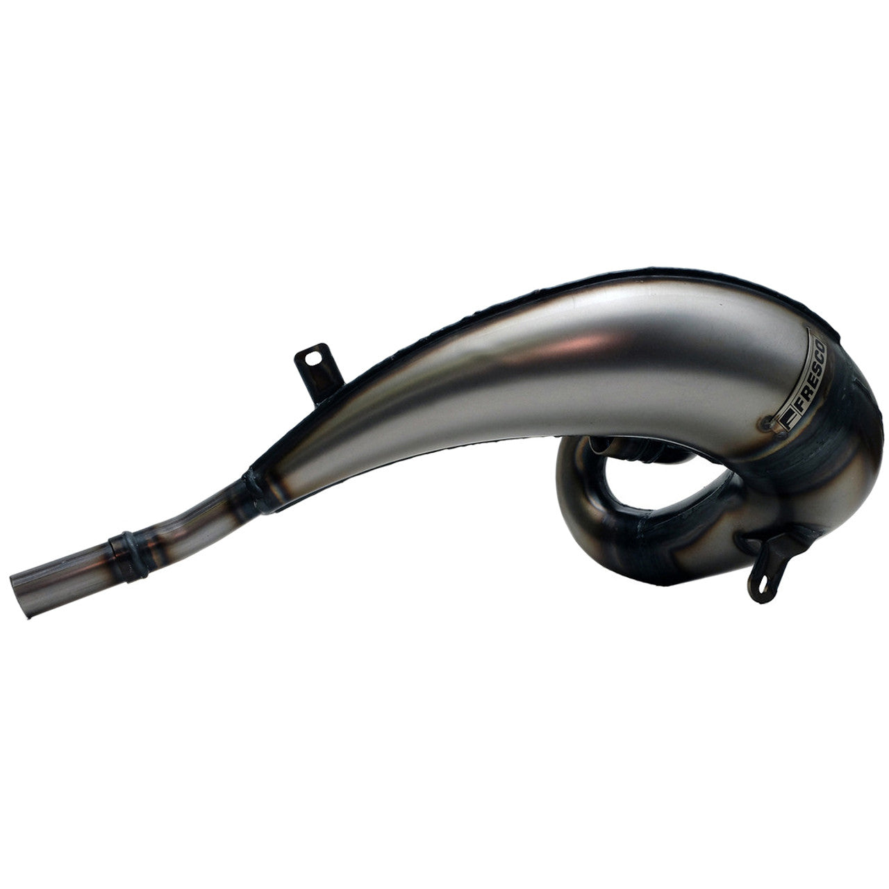 Fresco Raw Exhaust Front Pipe Steel Gas Gas EC250/300 18-20, Rieju MR300 Racing 20-24