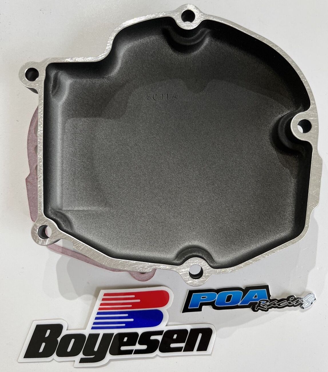 Boyesen Ignition Cover KAWASAKI KX125 03-08 Black