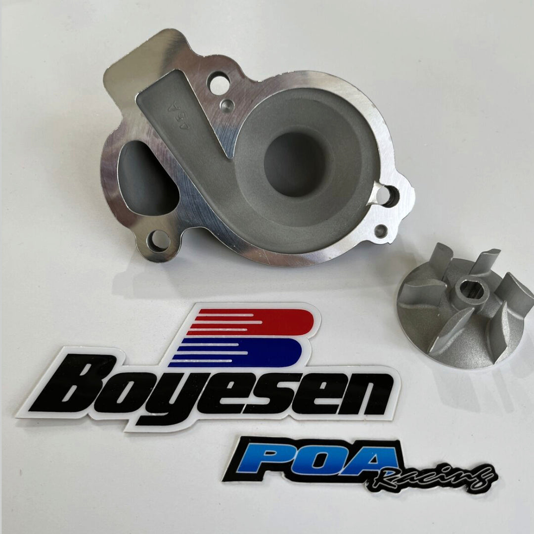 Boyesen Supercooler Water Pump KIT KTM/HQV/GAS SX-F/FC/MC450 16-24, EXC-F/FE/FX/EX-F 450-501 17-24 Magnesium