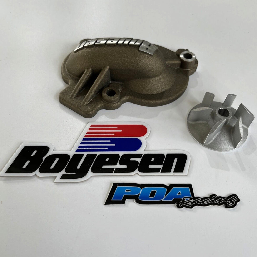 Boyesen Supercooler Water Pump KIT KTM/HQV/GAS SX-F/FC/MC450 16-24, EXC-F/FE/FX/EX-F 450-501 17-24 Magnesium