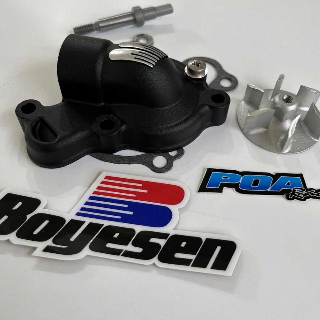 Boyesen Supercooler Water Pump Kit YAMAHA YZ450F 14-22, WR450F 16-23, YZ450FX 16-23 Black