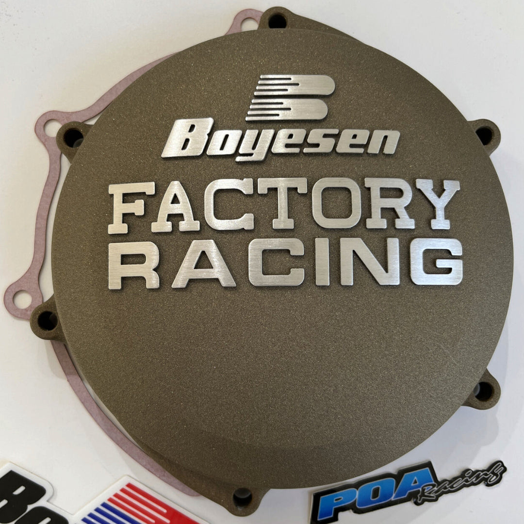 Boyesen Clutch Cover YAMAHA YZ250F 19-25, YZ250FX 20-25, WR250F 20-25 Magnesium