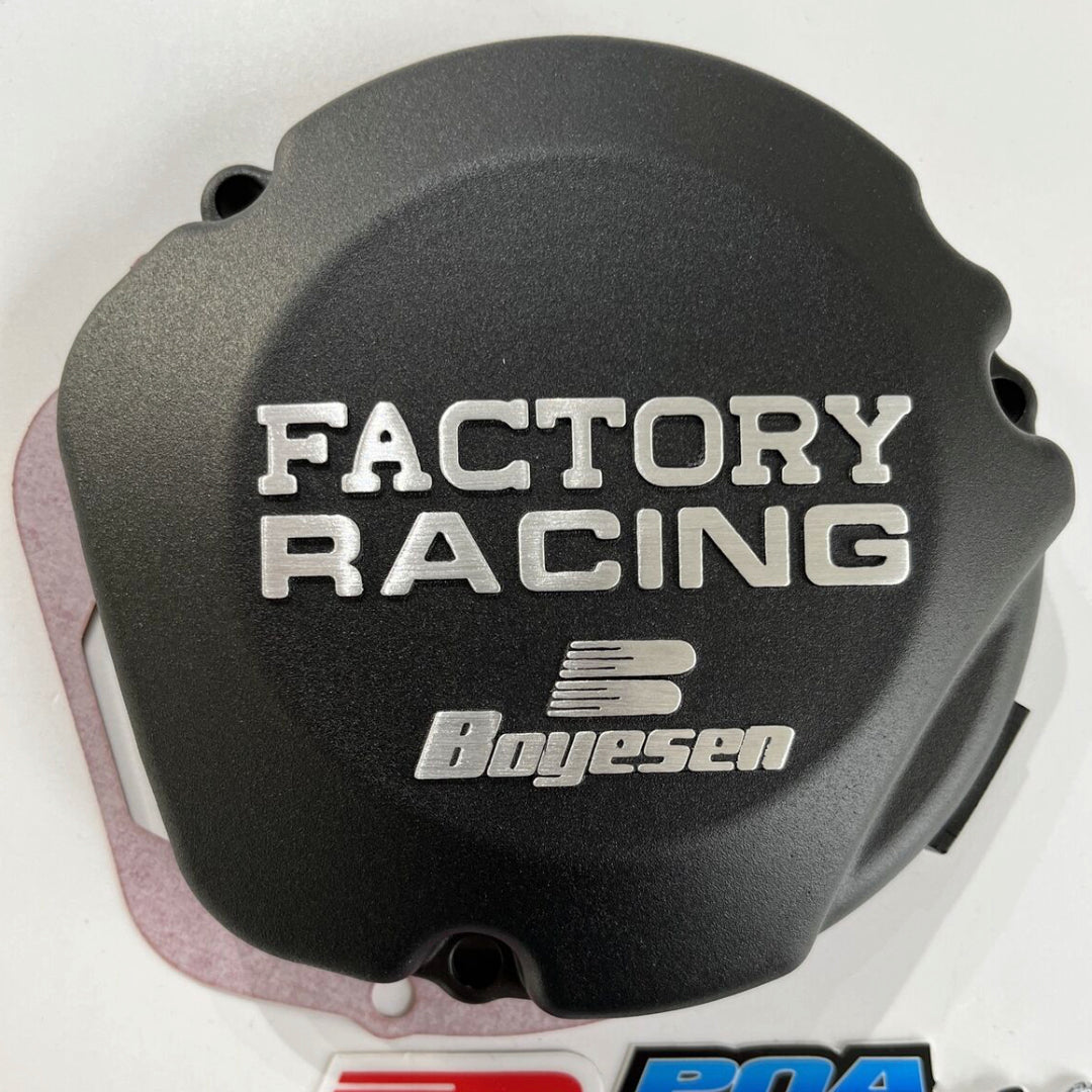 Boyesen Ignition Cover SUZUKI RM125 92-97 Black