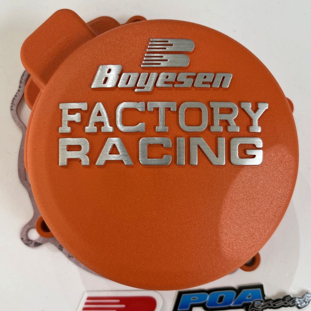 Boyesen Ignition Cover KTM/HUSKY SX250 03-16, XC250 04-07, XC300 04-07, TC250 14-16 Orange