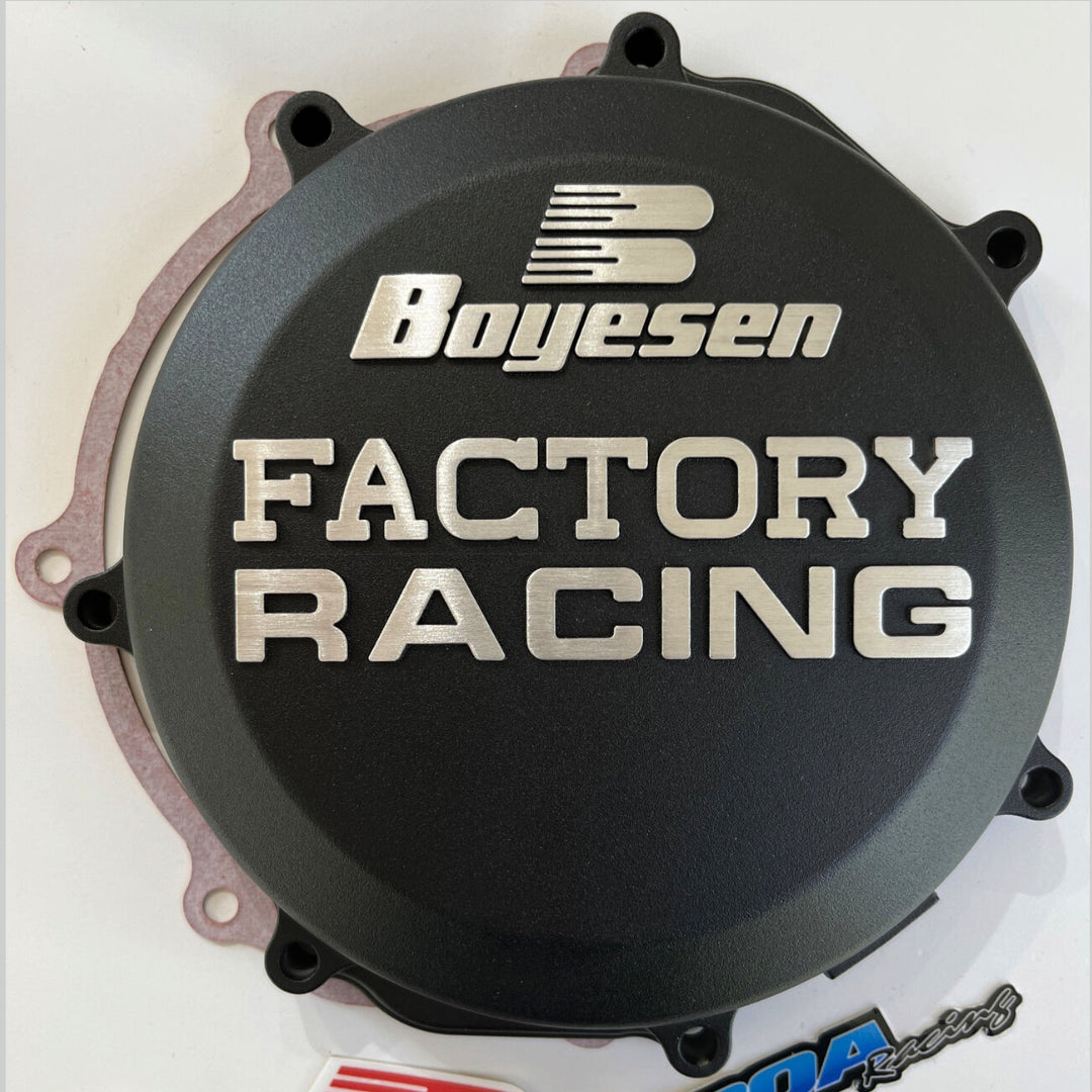 Boyesen Clutch Cover YAMAHA YZ450F 10-22, YZ450FX 16-23, WR450F 16-23 Black