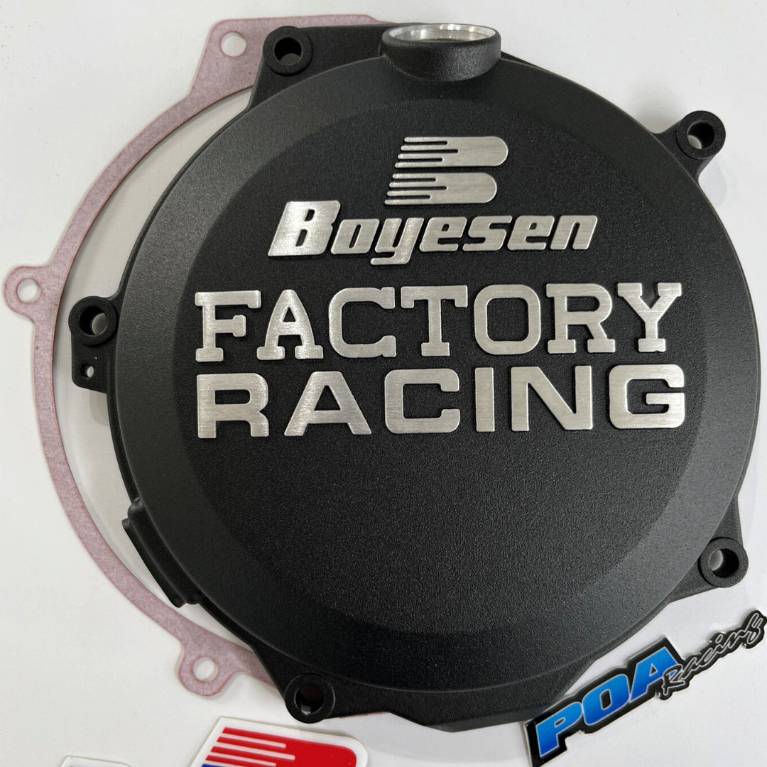 Boyesen Clutch Cover KTM/HUSA/HUSKY SX-F250 13-15,EXC-F250 13-16,SX-F350 11-15,EXC-F350 11-16 BLACK