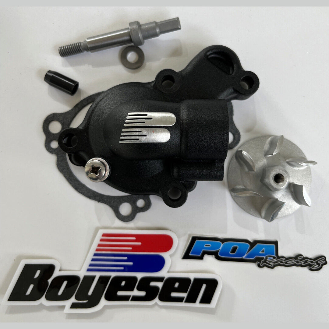 Boyesen Supercooler Water Pump Kit YAMAHA YZ450F 14-22, WR450F 16-23, YZ450FX 16-23 Black
