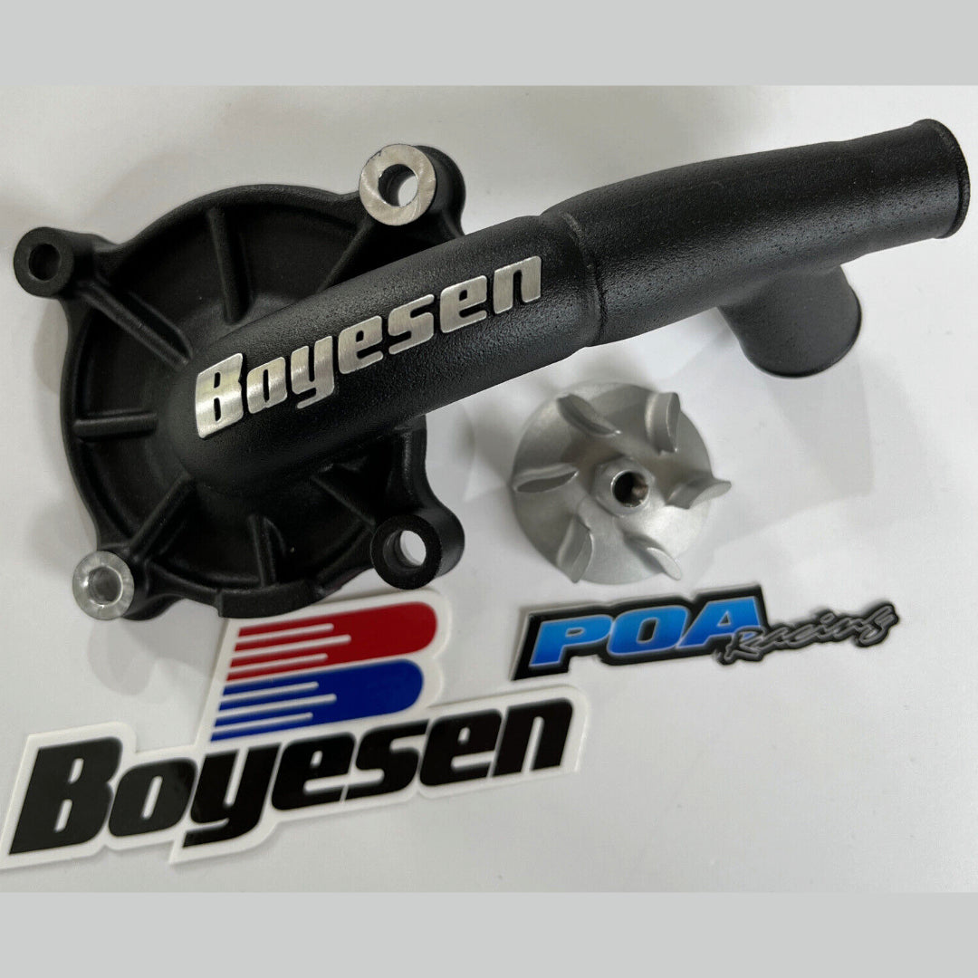 Boyesen Supercooler Water Pump Kit HONDA CRF250R 18-25, CRF250RX 19-25 Black