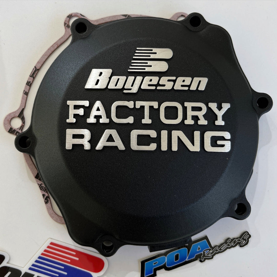 Boyesen Clutch Cover YAMAHA YZ65 18-24, YZ85 02-24 Black