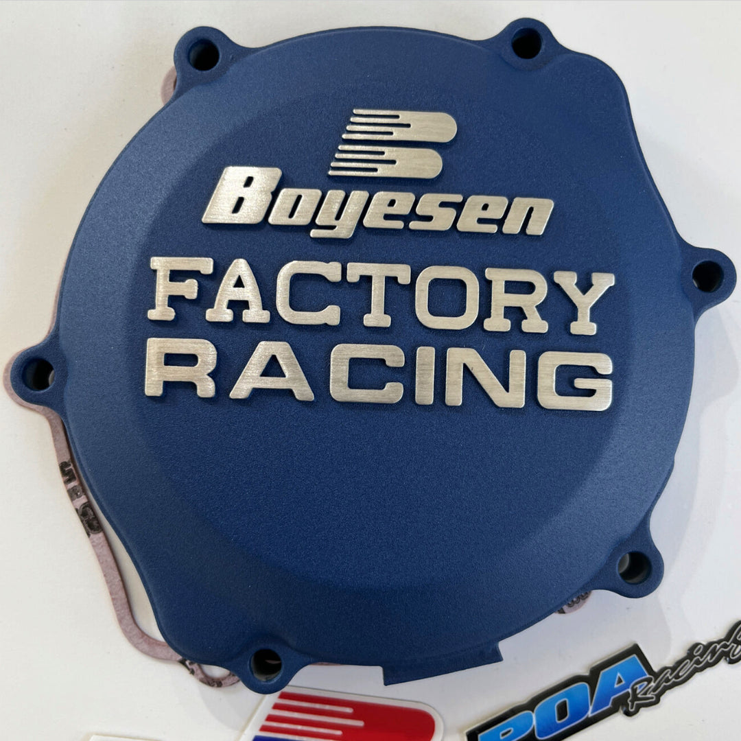 Boyesen Clutch Cover YAMAHA YZ65 18-24, YZ85 02-24 Blue