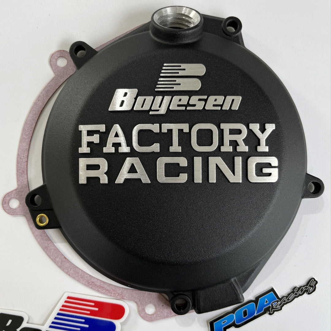 Boyesen Clutch Cover KTM/HQV/GAS SX-F/FC250-350 16-22, EXC-F/FE250-350 17-22, MC/EC/EX-F250-350 21-22 BLACK
