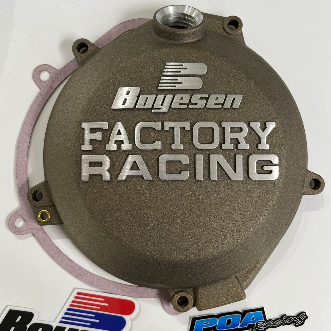Boyesen Clutch Cover KTM/HQV/GAS SX-F/FC250-350 16-22, EXC-F/FE250-350 17-22, MC/EC/EX-F250-350 21-22 MAGNESIUM