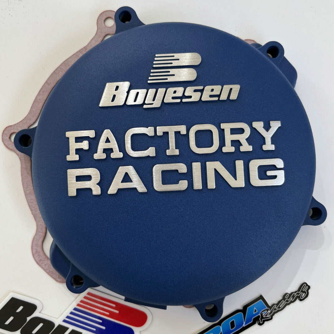 Boyesen Clutch Cover YAMAHA YZ125 05-25, YZ125X 20-25 Blue
